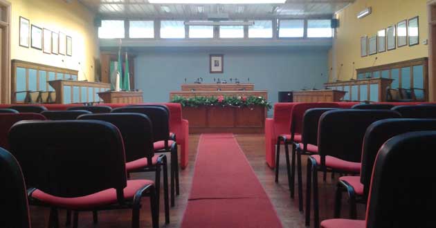 Colleferro. Aula consiliare natalizia