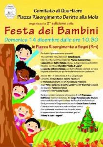 Segni. Seconda Edizione della Festa dei Bambini