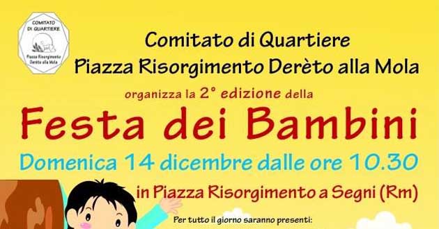 Segni. Seconda Edizione della Festa dei Bambini