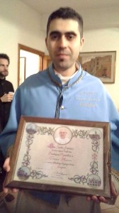 Gavignano Nuovo Priore Confraternita Cristian Mancini