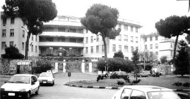 L’Ospedale di Colleferro in una vecchia foto in bianco e nero... Ospedale-Colleberro-bn
