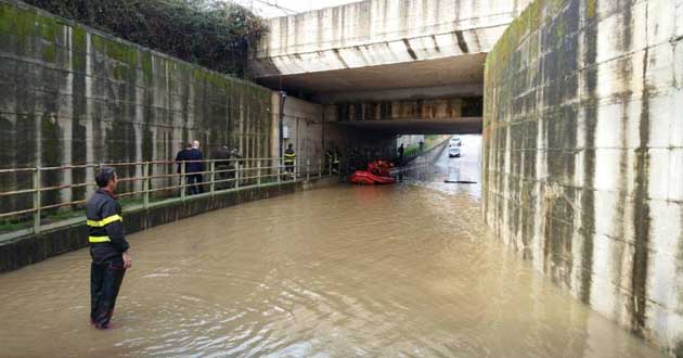 Rocccasecca. Sottopasso Via Volturno