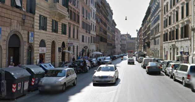 Roma. Via Cavour