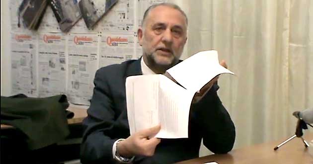 L’ex Sindaco di Colleferro Mario Cacciotti