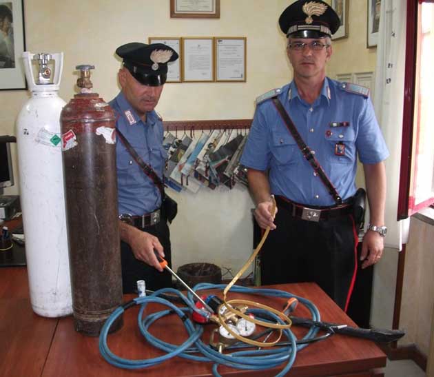 Colleferro. Tentato furto Supermercato In’s Luglio 2012