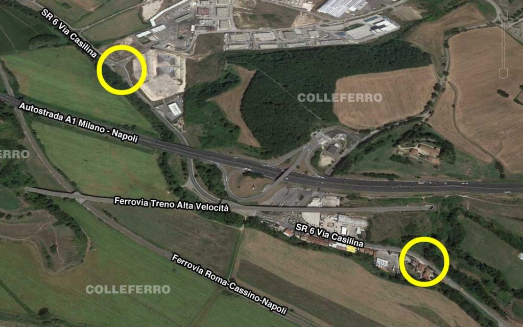 Due incidenti in 24 ore sulla Via Casilina