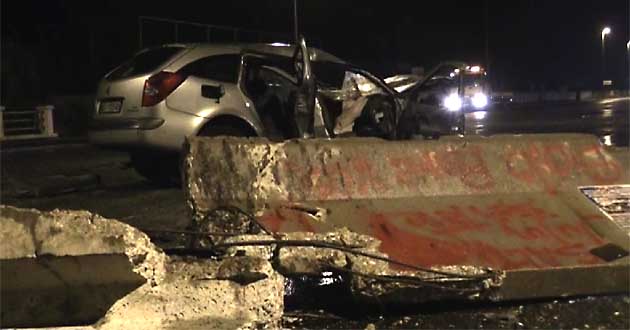 Incidente Ostia Lungomare Vespucci