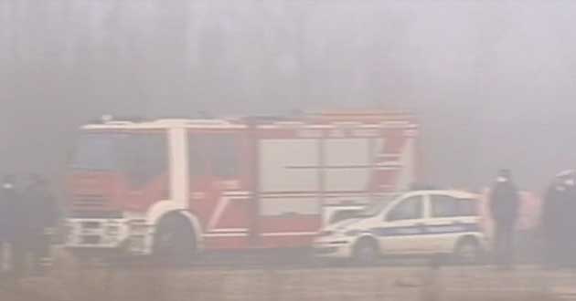 Incendio all’ex Cememit di Ferentino