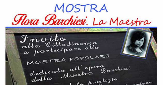 Colleferro Scalo: Mostra dedicata a “Flora Barchiesi. La Maestra”