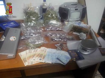 Controlli antidroga della Polizia di Stato