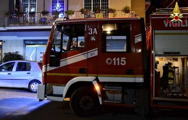 Roma. Via Vito Giuseppe Caiati. Esplosione appartamento