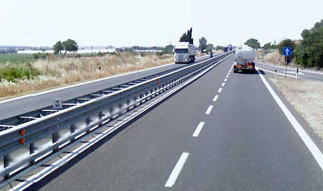 Tarquinia. SS1 Aurelia