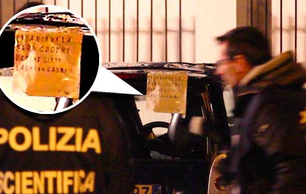 Il palazzo in via Vito Giuseppe Galati a Roma dove si è verificata l'esplosione. 20140120