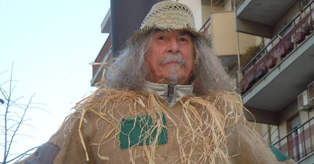 Colleferro Carnevale 2015. Lallo Bonanni Spaventapasseri