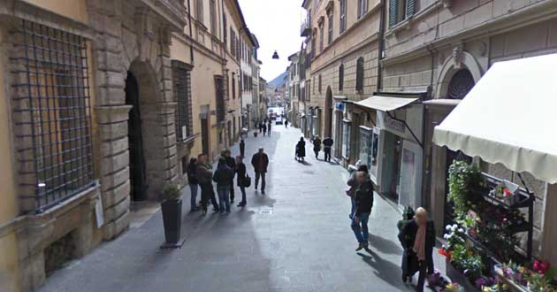 Rieti. Via Roma