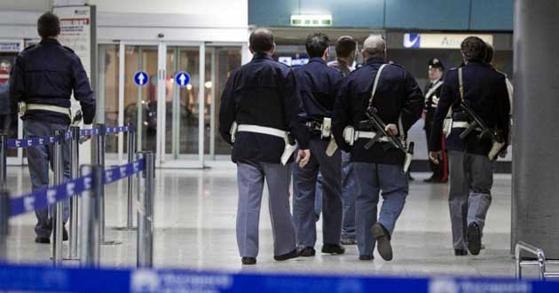 polizia aeroporto