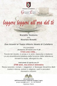 Leggere Leggeri - locandina