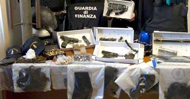 Polizia Primavalle Armi e droga 01