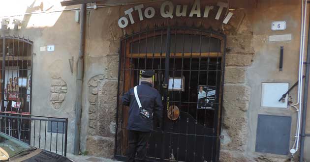 Ardea. Bar Otto-Quarti-sequestro-CC