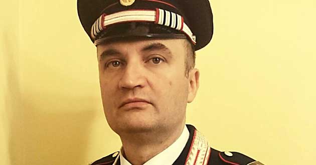 Luogotenente-Carabinieri-Paolo-Bernabei-Comte-Stazione-Colleferro