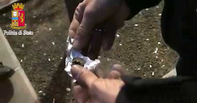 Servizi antidroga Polizia Pigneto