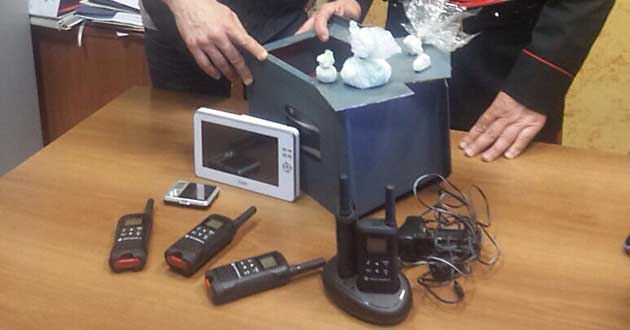 Carabinieri droga in cassaforte a Ponte di Nona