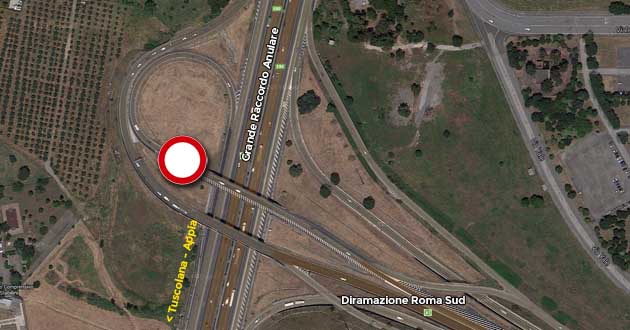 Diramazione-Roma-Sud-Chiusura-Svincolo-Gra