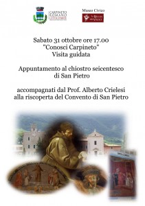 locandina - visita san pietro 31 ott 2015 (2)