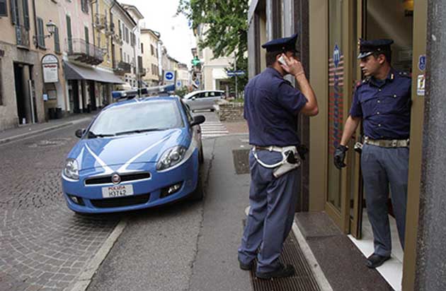 polizia banca
