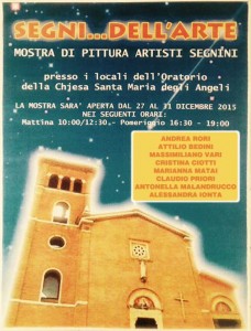 Segni... dell’Arte - manifesto mostra collettiva