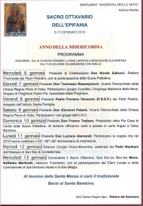 Sacro Ottavario dell'Epifania