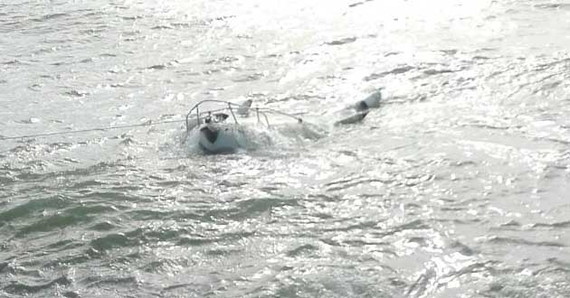 le foto del naufragio Ostia 1f