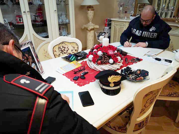 L'operazione antidroga dei Carabinieri di questa mattina (1) 1