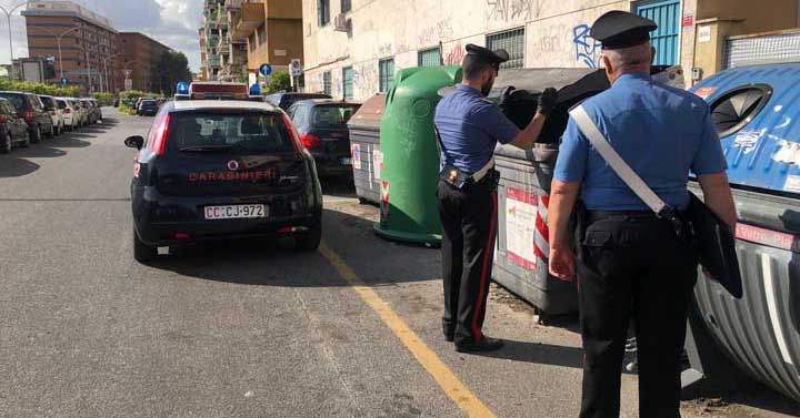 PARIOLI - I cassonetti andati in fiamme (3) 1