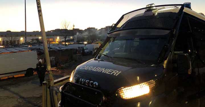 SEZIONE PG + CC FORESTALI - Controlli campo via Salviati (2)