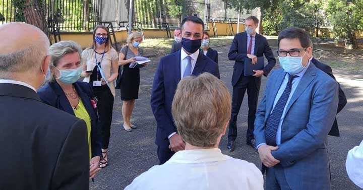 Spallanzani-Visita-Ministro-esteri-tedesco-06