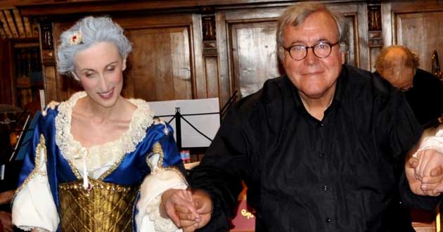 Beatrice Mercuri in Eco e Narciso a Roma con il direttore Lorenzo Tozzi