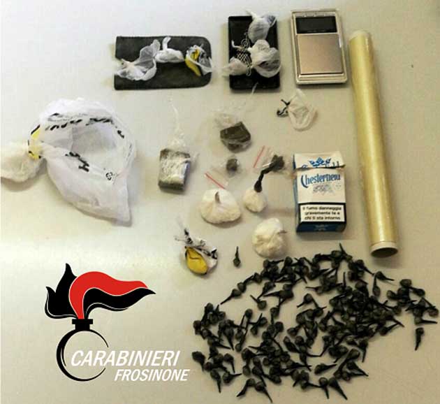 CC stupefacenti Ceccano