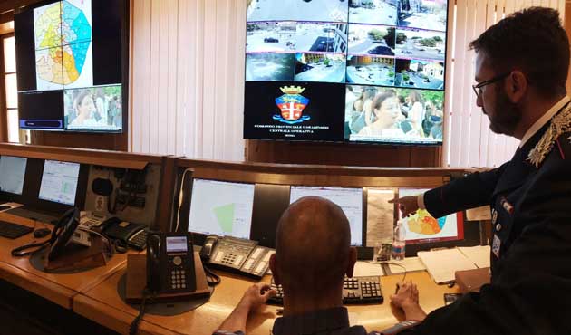 La Centrale Operativa dei Carabinieri di Roma 3-630