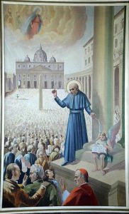 Rocca Priora. San Vincenzo Pallotti predica a San Pietro