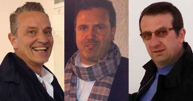 I Consiglieri di maggioranza Alfredo Spigone, Enzo Guidi e Stefano Salvitti I Consiglieri di maggioranza Alfredo Spigone, Enzo Guidi e Stefano Salvitti