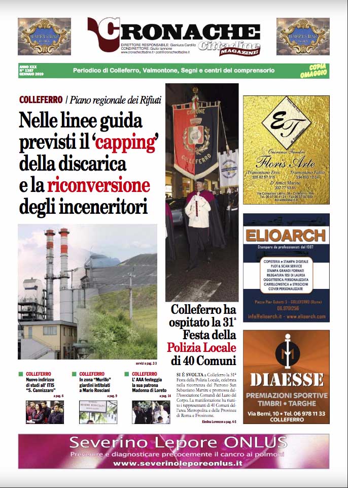 Cronache Cittadine 1388 Gennaio 2019