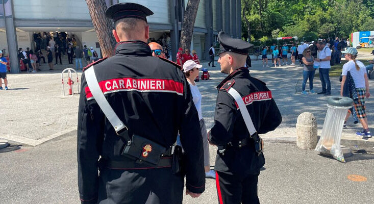 Controlli dei Carabinieri agli Internazionali di Tennis (11)