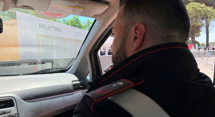Controlli dei Carabinieri agli Internazionali di Tennis (5)