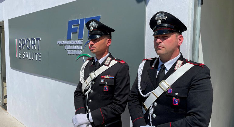 Controlli dei Carabinieri agli Internazionali di Tennis (7)