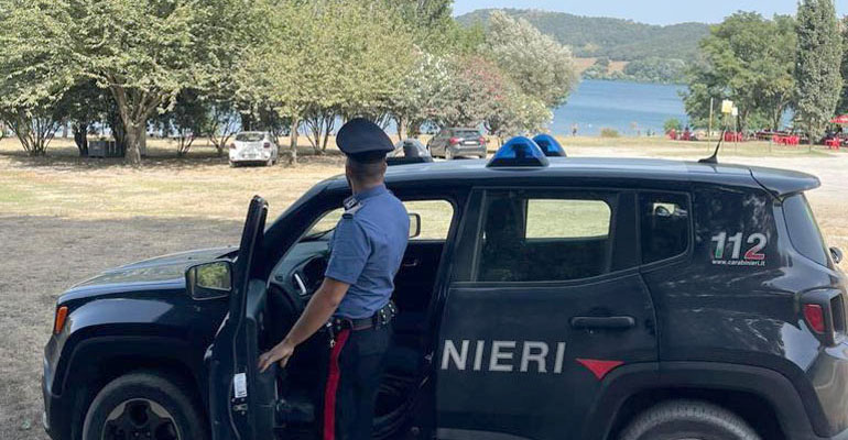 BRACCIANO - Controlli dei Carabinieri al lago (2)