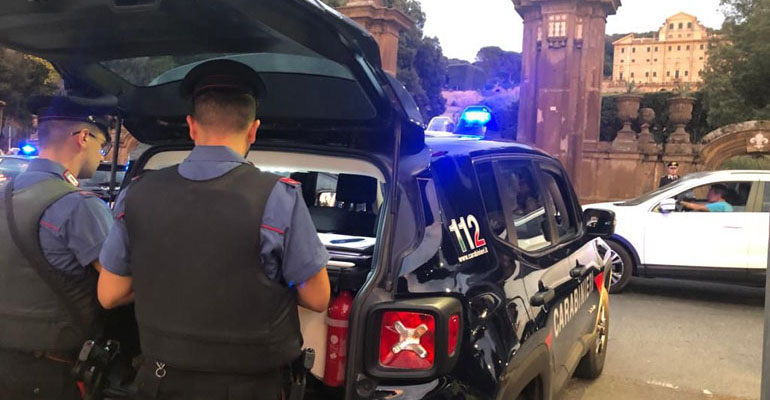 FRASCATI - Controlli dei Carabinieri (1)