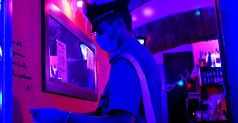TRASTEVERE - I Controlli dei Carabinieri a Trastevere (2)