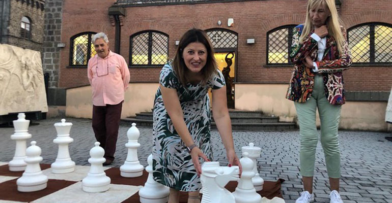 sindaca Rocca Priora Gentili e assessora Zorani