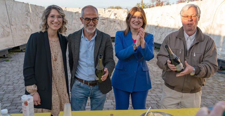 Rocca_Priora-4-brindisi. Gregorio E.- Boazzelli M. - Gentili A.- Ruggeri M.